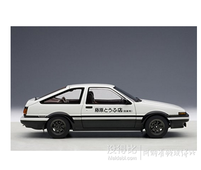 中亚prime会员: autoart 奥图亚 头文字d 1:18 丰田ae86 汽车模型
