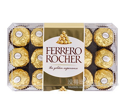 Rocher费列罗 T30榛果威化巧克力375g 30粒