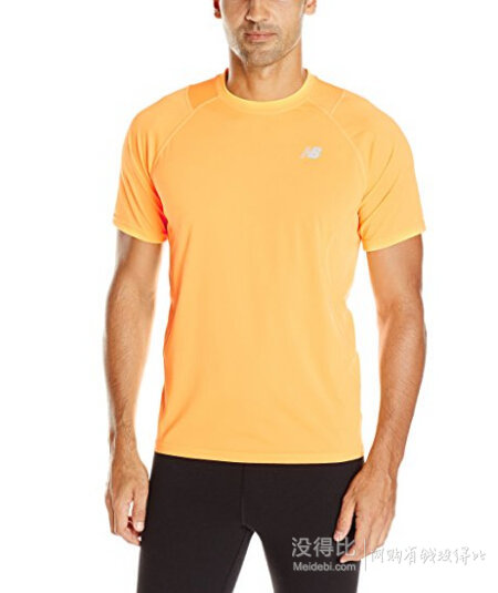 凑单品、限XL码： new balance 5K Run Tech 男士速干短袖T恤
