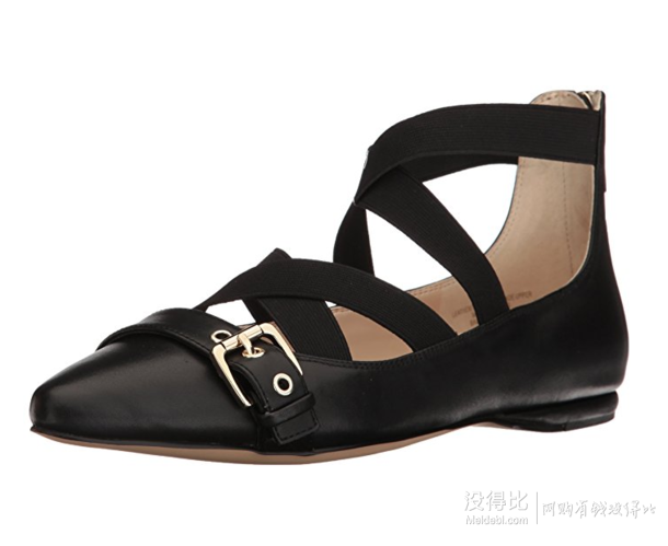 Nine West 女士尖头绑带平底单鞋