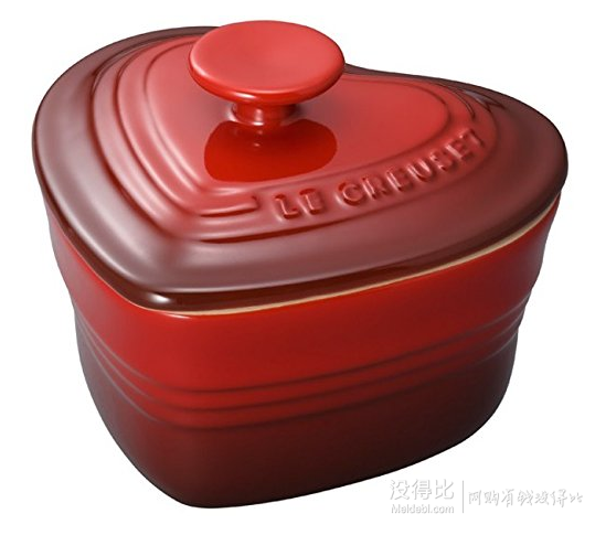 Le Creuset 酷彩 珐琅炫瓷心型烤罐 带盖 300ML