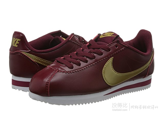 NIKE 耐克 CLASSIC CORTEZ LEATHER 女款复古阿甘鞋    279.6元（699，下单4折）