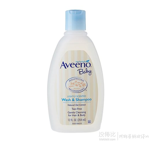 AVEENO 艾维诺 宝宝洗发沐浴二合一 12oz