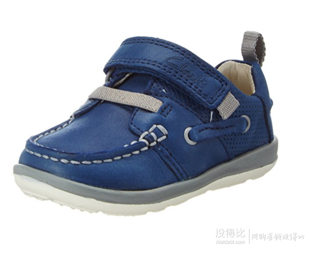 中亚Prime会员！ Clarks Baby Boys' Softlyboat Fst Walking 儿童徒步鞋 