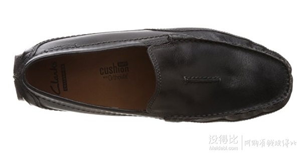 prime会员日！Clarks Ashmont Race 男士休闲鞋 黑色    到手约￥331