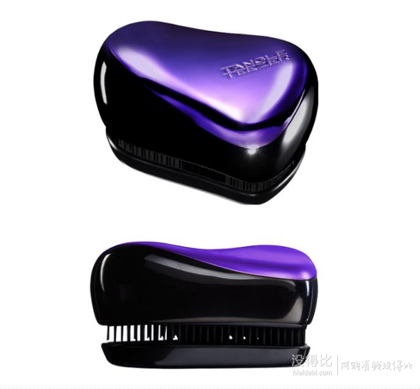 Tangle Teezer 豪华便携美发梳 炫目紫