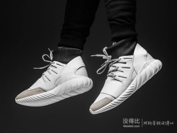 限尺码！adidas Originals 三叶草 TUBULAR DOOM BA7554 男士休闲运动鞋