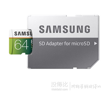 Samsung EVO Select Micro SDXC 64GB 80MB/s 闪存卡 