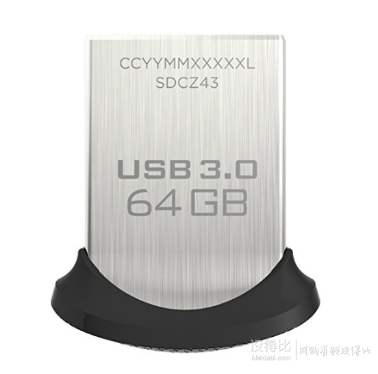 SanDisk闪迪 CZ43 魔豆 64GB USB 3.0 U盘