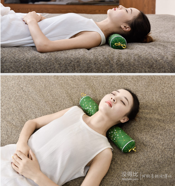 流锦 圆枕头颈椎枕荞麦枕 19元包邮(59-40券)