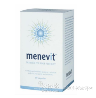 Menevit男性备孕胶囊营养素90粒（改善精子质量）