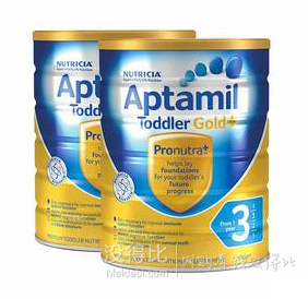 Aptamil 爱他美 金装版婴幼儿奶粉 900g 3段 6罐 包邮包税