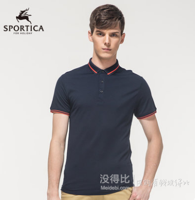 Sportica 斯波帝卡 短袖polo衫  29.99元包邮