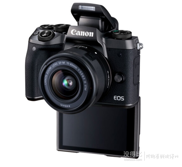 Canon 佳能 EOS M5（EF-M 15-45mm F3.5-6.3 IS STM）无反相机套机  4888元包邮