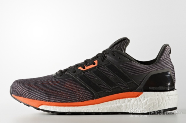 1日0点,历史低价: adidas 阿迪达斯 supernova 男士跑鞋 297元包邮