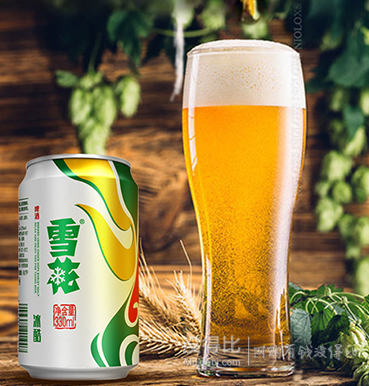 snowbeer 雪花 冰酷啤酒 330ml*24听