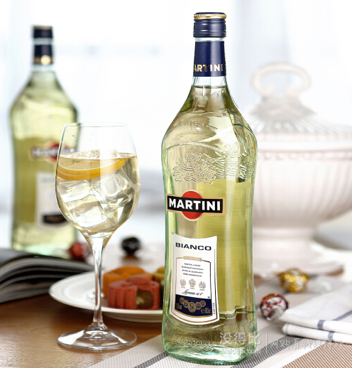 martini 马天尼 bianco 白威末酒 1l 折65.9元