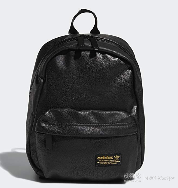 adidas originals 三叶草黑色双肩背包