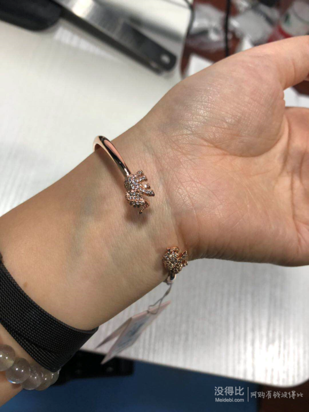 现货katespade凯特丝蓓开口精致小象手镯