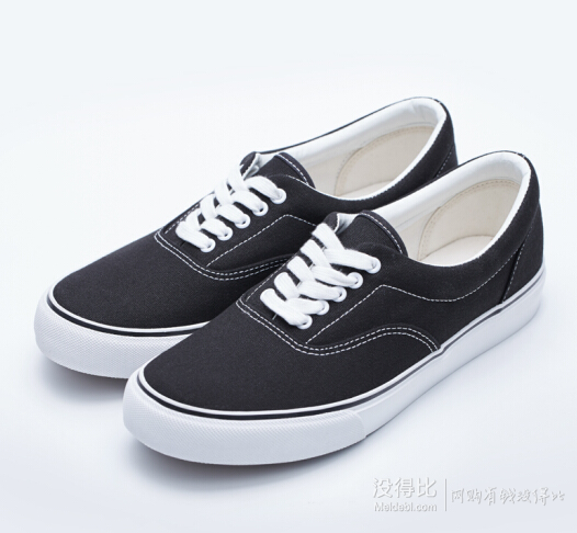 比友"福星高照"爆料原文:    interight男士经典低帮帆布鞋,材质帆布