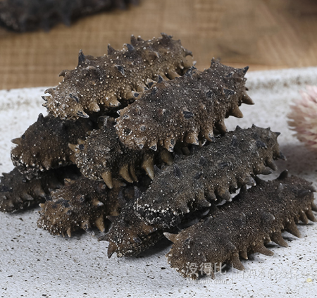 神龙岛 5a淡干海参 3cm单支试吃装 送小黄米128g