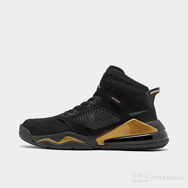 jordanmars270气垫男款黑金篮球鞋