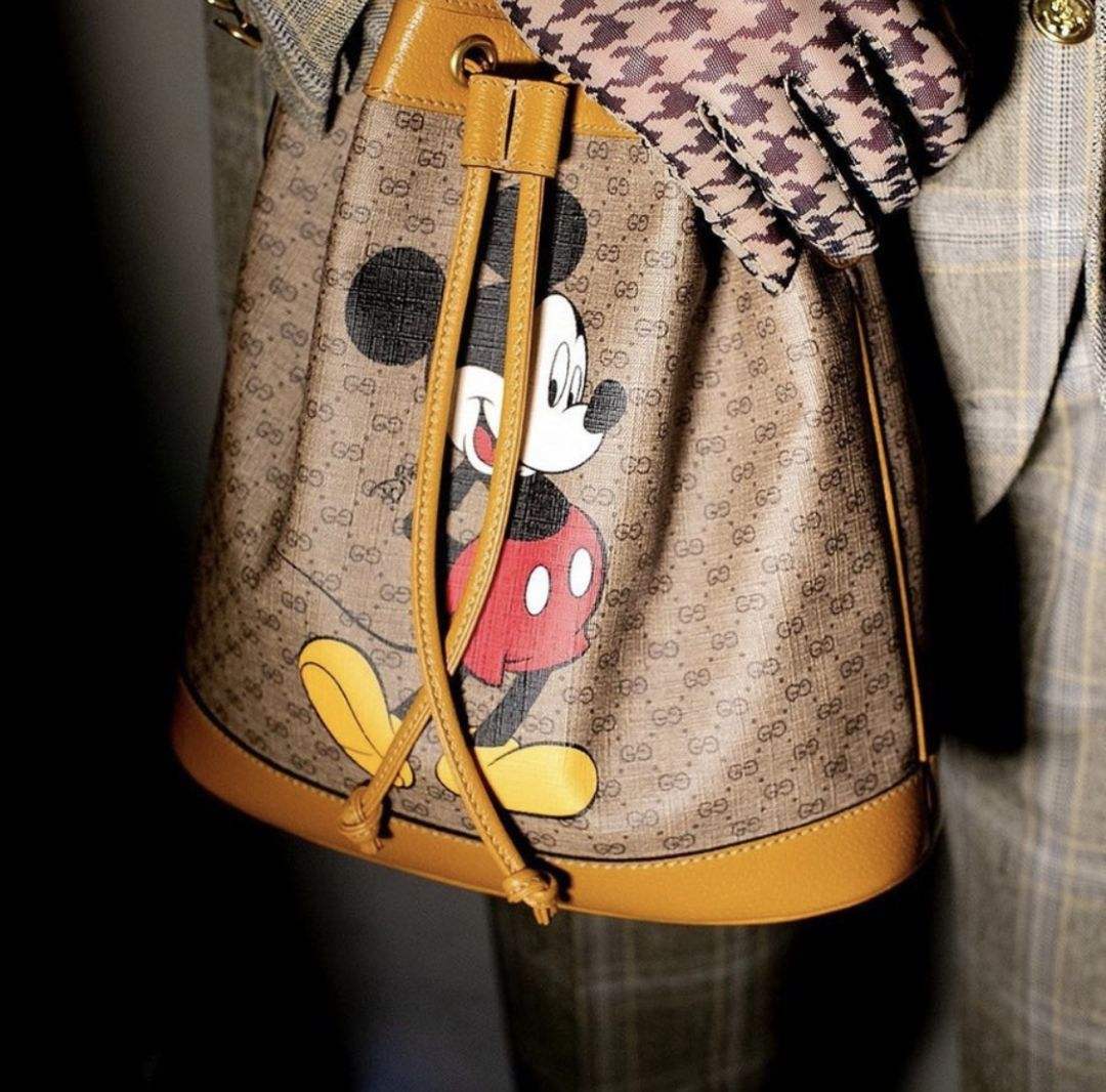 gucci 古驰迪士尼gucci x disney联名限量款米奇包包