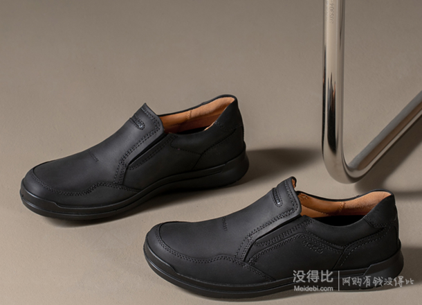 ecco 爱步 howell豪尔 男士真皮休闲鞋524524 到手481.29元