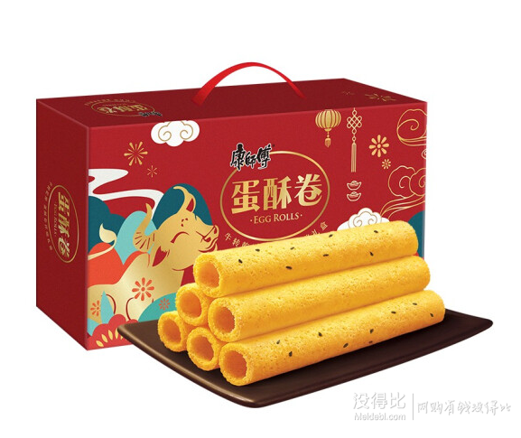 康师傅蛋酥卷年货礼盒720g