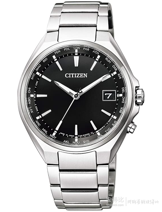 citizen 西铁城 ateza系列 cb1120-50e 男士光动能五局电波手表 直邮