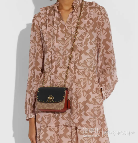 coach 蔻驰 madison16 山茶花链条包
