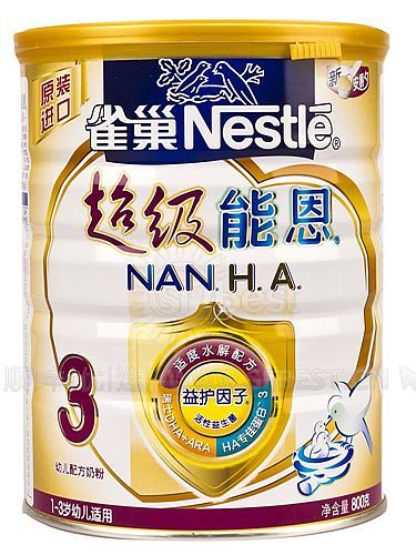 雀巢nestle雀巢nestle超級能恩3段幼兒配方奶奶粉800g