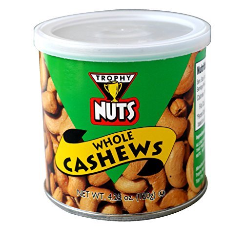 trophy 巧菲奖杯牌原味腰果120g(亚马逊进口直采,美国品牌)_没得比