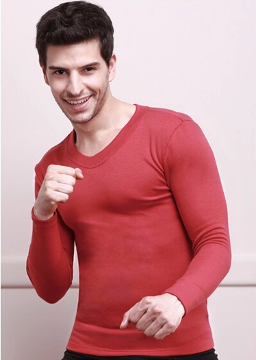 香港知名内衣品牌:embry form 安莉芳 加厚男士保暖上衣 29元包邮(39