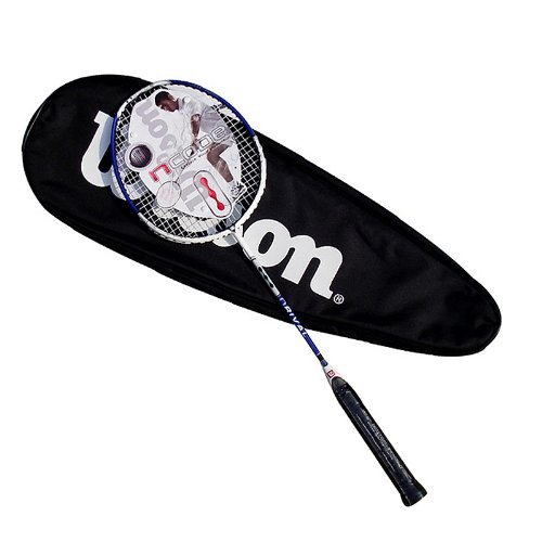 wilson威尔胜 全碳素一体羽毛球拍nrival(已穿线)