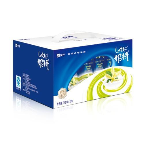 蒙牛 香草味奶特243ml*12盒 19元包邮(29 10-20)