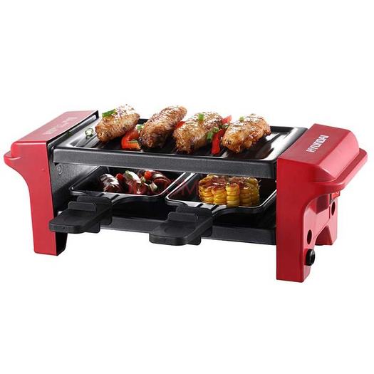 移动端:hyundai 现代 bd-kj150 韩式迷你家用无烟双层烤肉机 79元(99