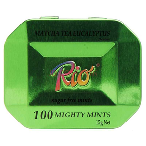 RIO 瑞欧 无糖薄荷糖 尤加利绿茶味 15g 盒装