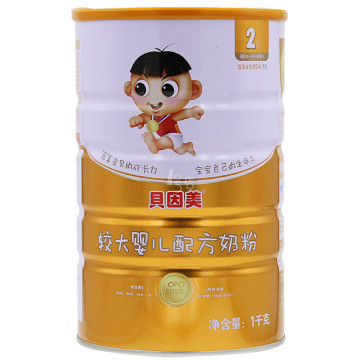 贝因美冠军宝贝系列较大婴儿配方奶粉2段612个月1000g罐