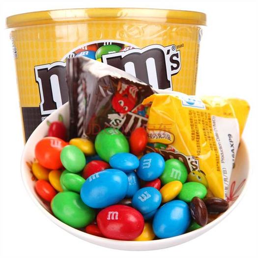 m&ms 玛氏 妙趣畅享碗混合巧克力豆 270g