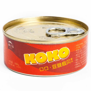 獐子岛 虾夷扇贝罐头 豆豉味 100g
