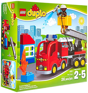 Lego Duplo 乐高得宝系列云梯消防车 没得比