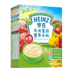 Heinz 亨氏 牛肉番茄营养米粉 225g  