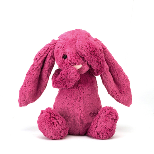 jellycat 邦尼兔子儿童毛绒玩具草莓红中号31cm