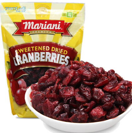 美国进口!玛莉安妮mariani 蔓越莓干850g 折合17元(29.9元,可199-100)