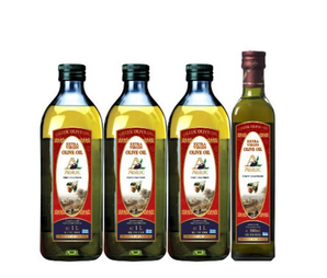 AGRIC  希腊阿格利司特级初榨橄榄油1L*3+500ml  