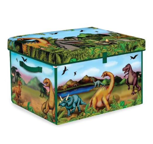 neat-oh zipbin 恐龙系列 玩具收纳盒 玩具套装 2只玩具恐龙 直邮到手