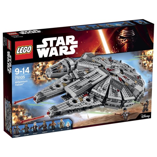 lego 乐高 75105 star wars星球大战系列 千年隼号