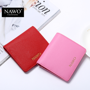 那沃 二折皮夹子