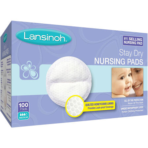 兰思诺Lansinoh防溢乳垫一次性乳垫100片/盒美国进口